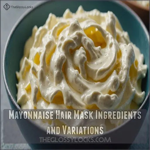 Mayonnaise Hair Mask Ingredients and Variations