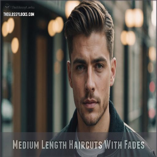 Medium Length Haircuts With Fades