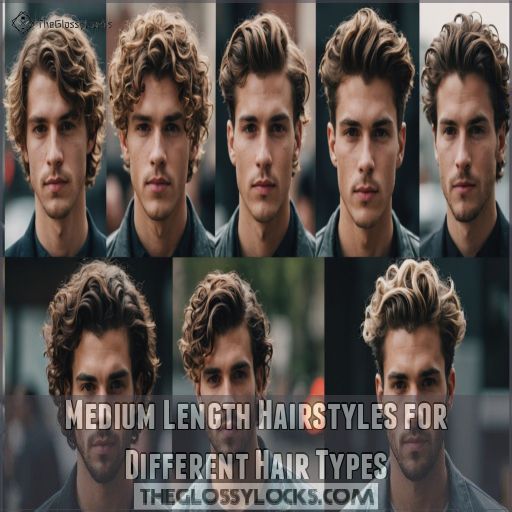 Medium Length Hairstyles for Different Hair Types