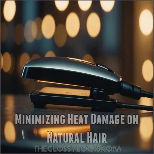 Minimizing Heat Damage on Natural Hair