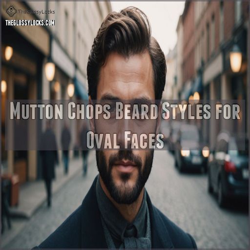 Mutton Chops Beard Styles for Oval Faces