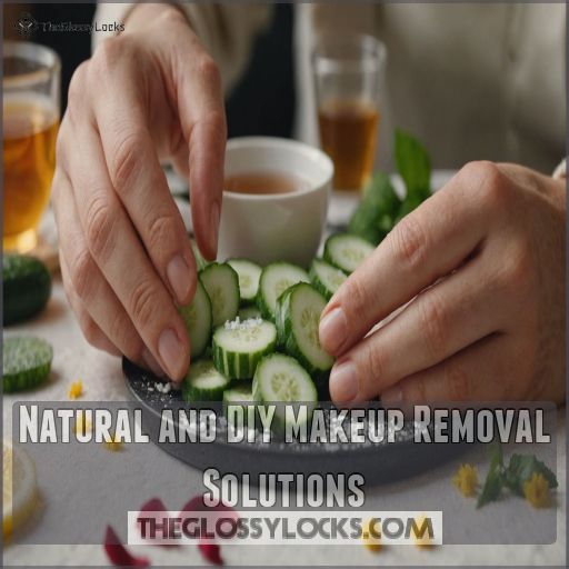 Natural and DIY Makeup Removal Solutions