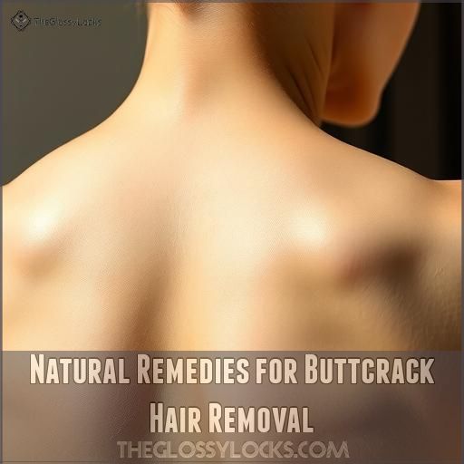 Natural Remedies for Buttcrack Hair Removal