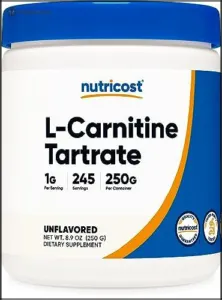 Nutricost L-Carnitine Tartrate Powder (250 B01MQDLB83