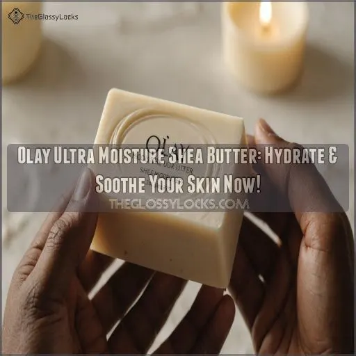 olay ultra moisture shea butter beauty bar