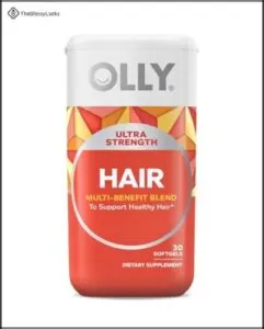 OLLY Ultra Strength Hair Softgels,