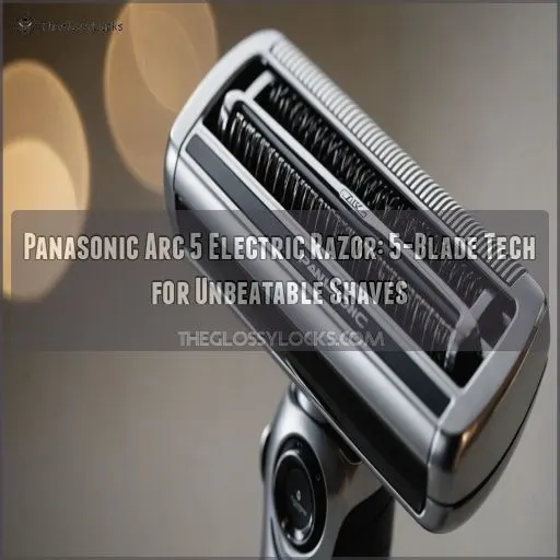 panasonic arc 5 electric razor