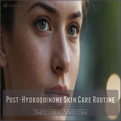 Post-Hydroquinone Skin Care Routine