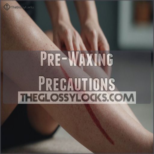 Pre-Waxing Precautions