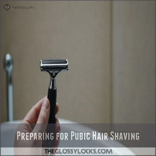 Preparing for Pubic Hair Shaving