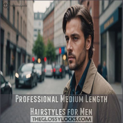 Professional Medium Length Hairstyles for Men