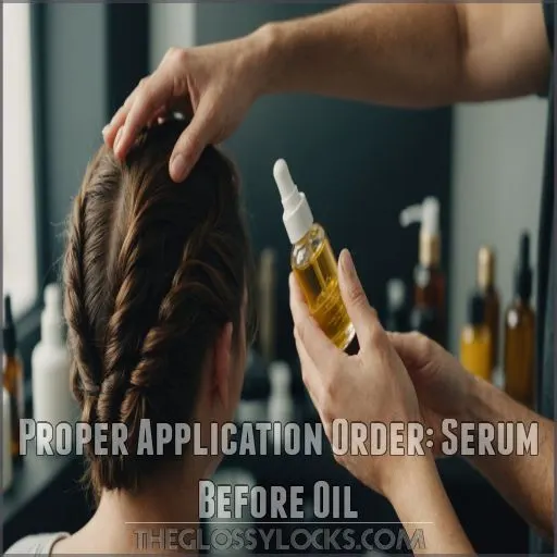 Proper Application Order: Serum Before Oil