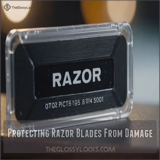 Protecting Razor Blades From Damage