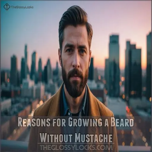 Reasons for Growing a Beard Without Mustache