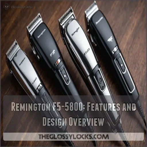 Remington F5-5800: Features and Design Overview