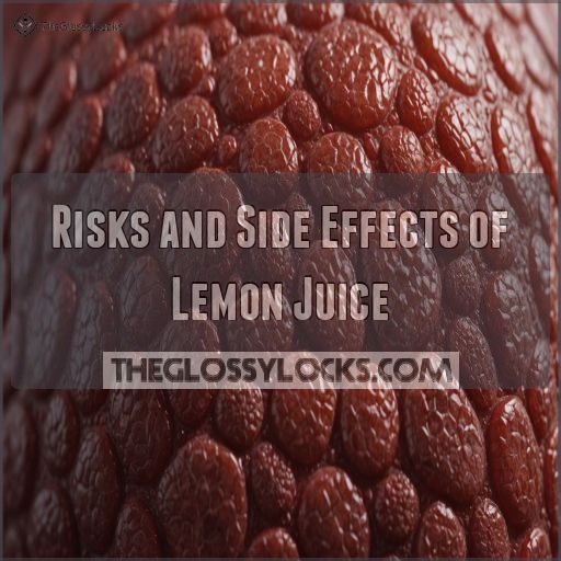 Risks and Side Effects of Lemon Juice