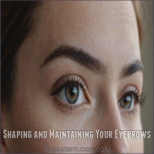 Shaping and Maintaining Your Eyebrows