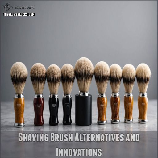 Shaving Brush Alternatives and Innovations