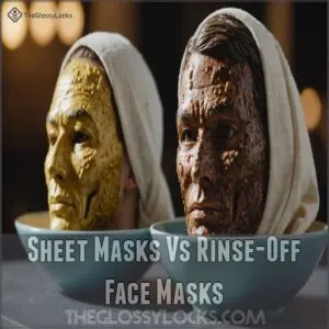 Sheet Masks Vs Rinse-Off Face Masks