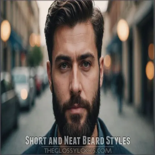 Short and Neat Beard Styles