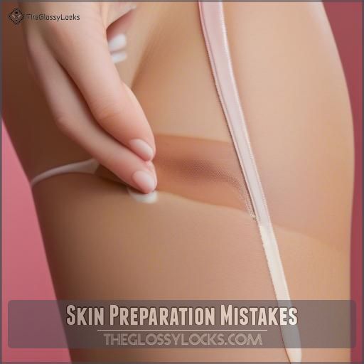 Skin Preparation Mistakes