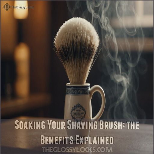 Soaking Your Shaving Brush: the Benefits Explained