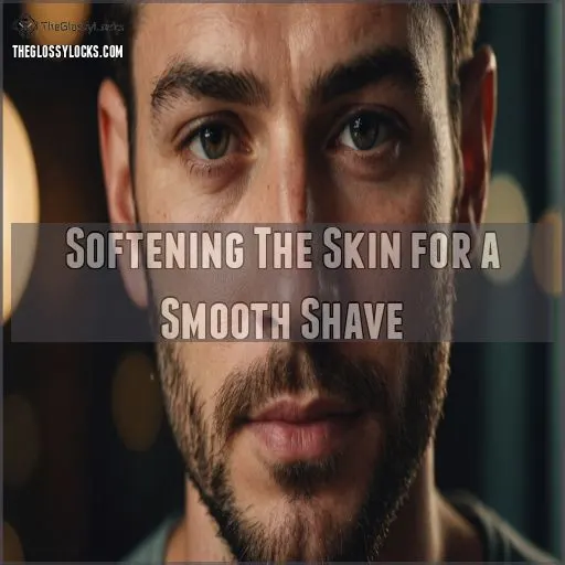 Softening The Skin for a Smooth Shave