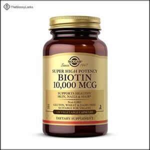 Solgar Biotin 10,000 mcg, 120 B009P6BI60