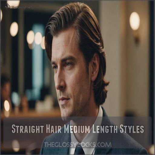 Straight Hair Medium Length Styles