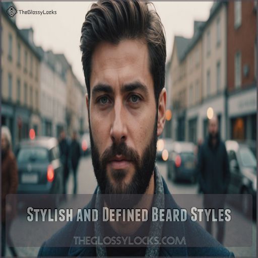 Stylish and Defined Beard Styles