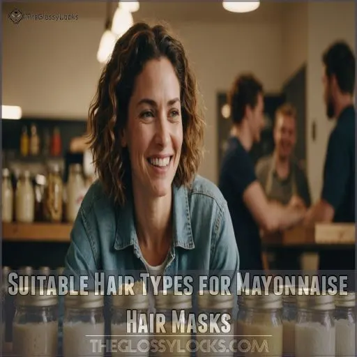 Suitable Hair Types for Mayonnaise Hair Masks