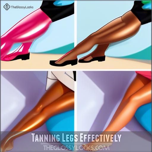 Tanning Legs Effectively