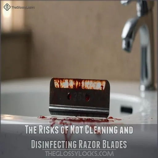 The Risks of Not Cleaning and Disinfecting Razor Blades