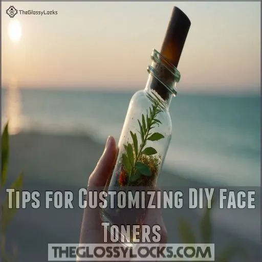 Tips for Customizing DIY Face Toners