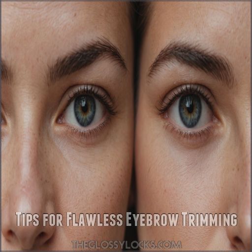 Tips for Flawless Eyebrow Trimming