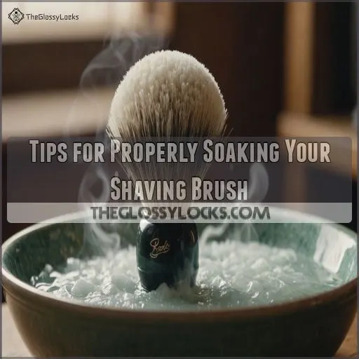 Tips for Properly Soaking Your Shaving Brush Tips for Properly Soaking Your Shaving Brush