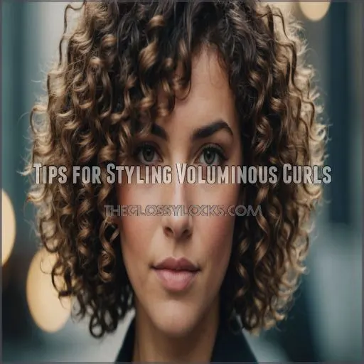 Tips for Styling Voluminous Curls