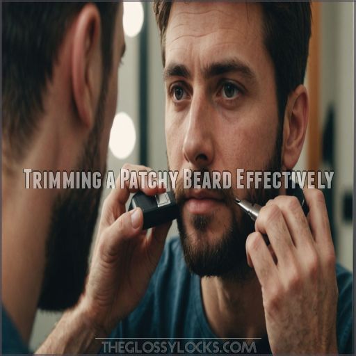 Trimming a Patchy Beard Effectively