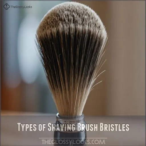 Types of Shaving Brush Bristles