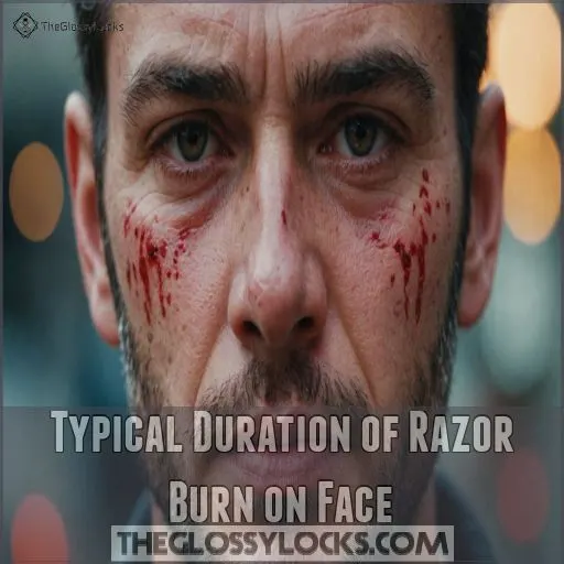 Typical Duration of Razor Burn on Face