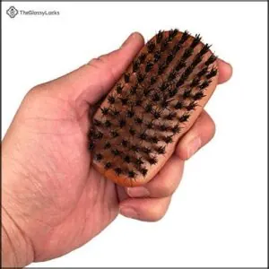 WavEnforcer Boar Bristle Pocket-Size Military B00OCK1SCS