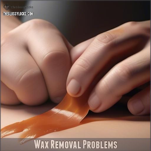 Wax Removal Problems