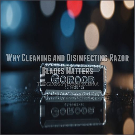 Why Cleaning and Disinfecting Razor Blades Matters