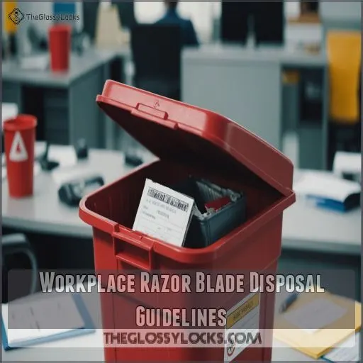 Workplace Razor Blade Disposal Guidelines