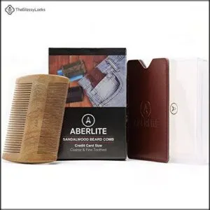 Aberlite Beard Straightening Comb Sandalwood