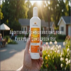 Additional Considerations for Everyday Sunscreen Use