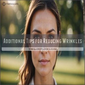 Additional Tips for Reducing Wrinkles Additional Tips for Reducing Wrinkles
