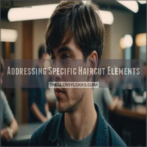 Addressing Specific Haircut Elements