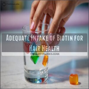 Adequate Intake of Biotin for Hair Health