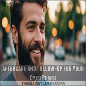 Aftercare and Follow-Up for Your Dyed Beard